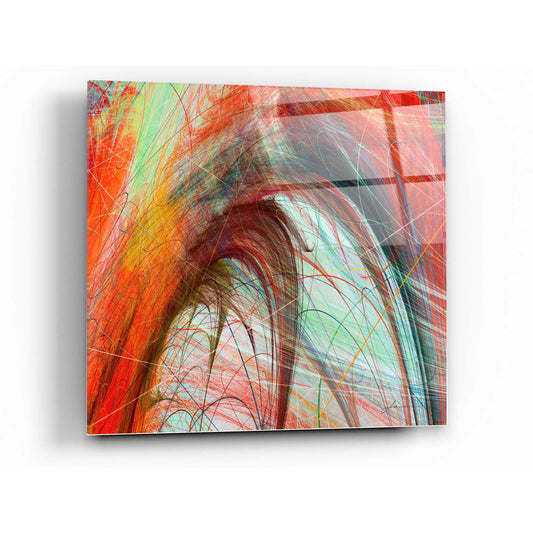 Epic Art 'String Tile II' by James Burghardt, Acrylic Glass Wall Art