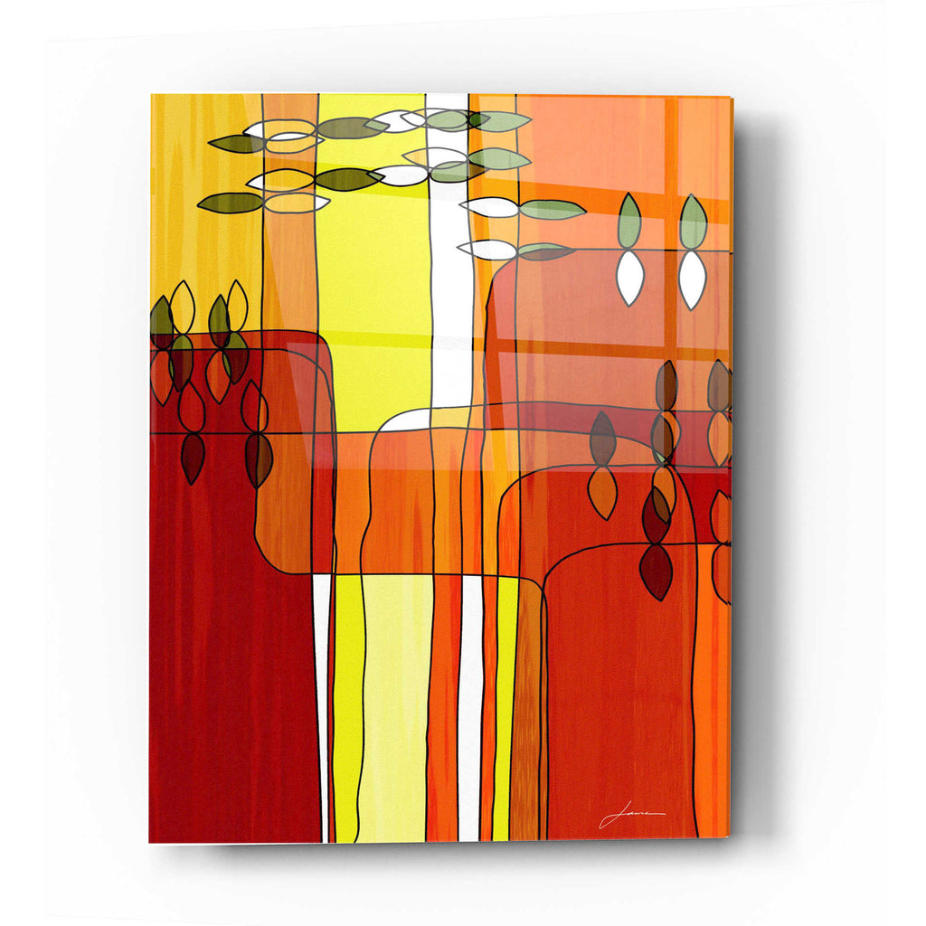 Epic Art 'Uplift I' by James Burghardt, Acrylic Glass Wall Art