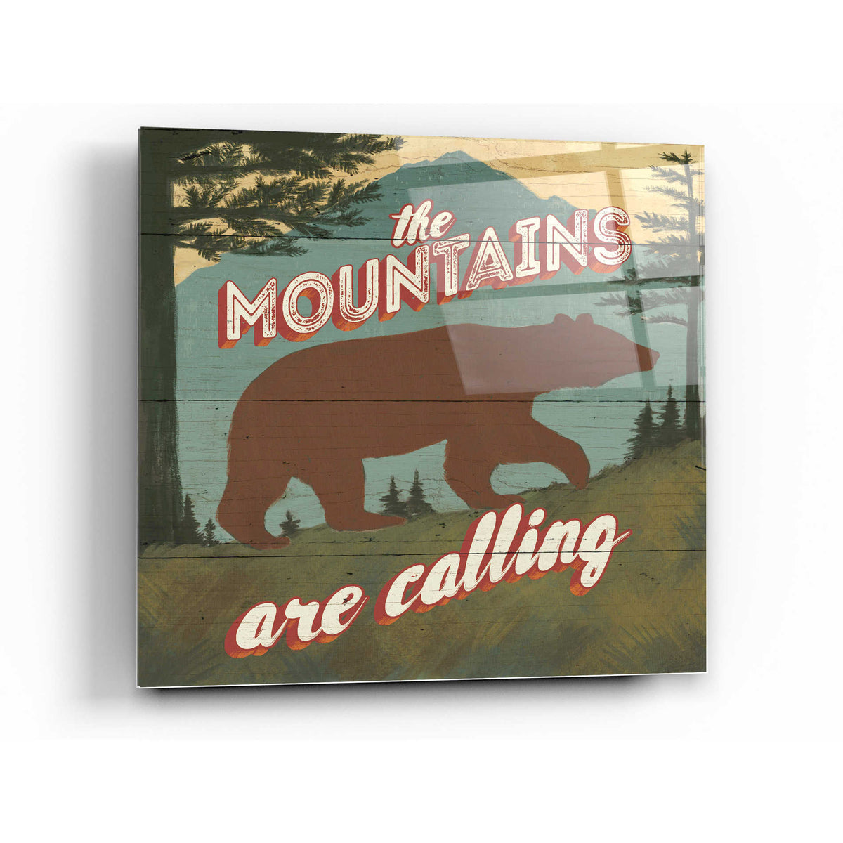 Epic Art 'Discover the Wild I' by Janelle Penner, Acrylic Glass Wall Art