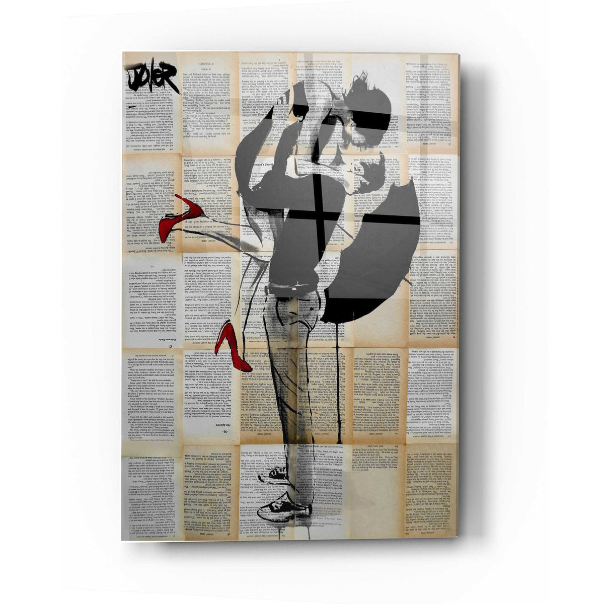 Epic Art 'Always Again' by Loui Jover, Acrylic Glass Wall Art