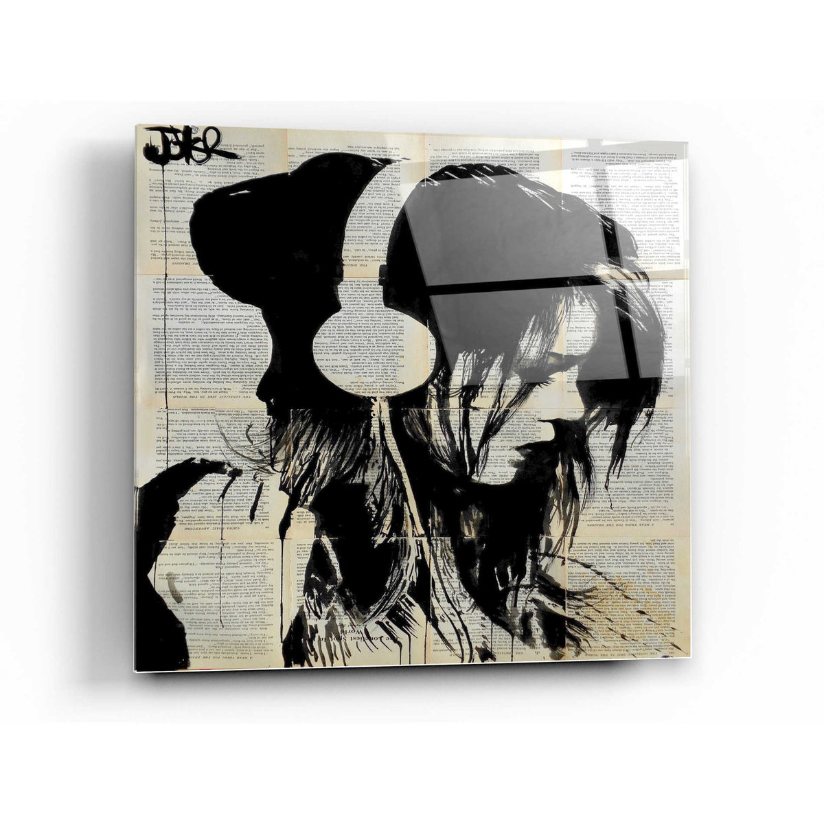 Epic Art 'Melodies Solace' by Loui Jover, Acrylic Glass Wall Art