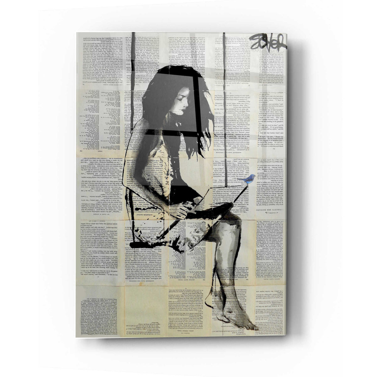 Epic Art 'Spell' by Loui Jover, Acrylic Glass Wall Art