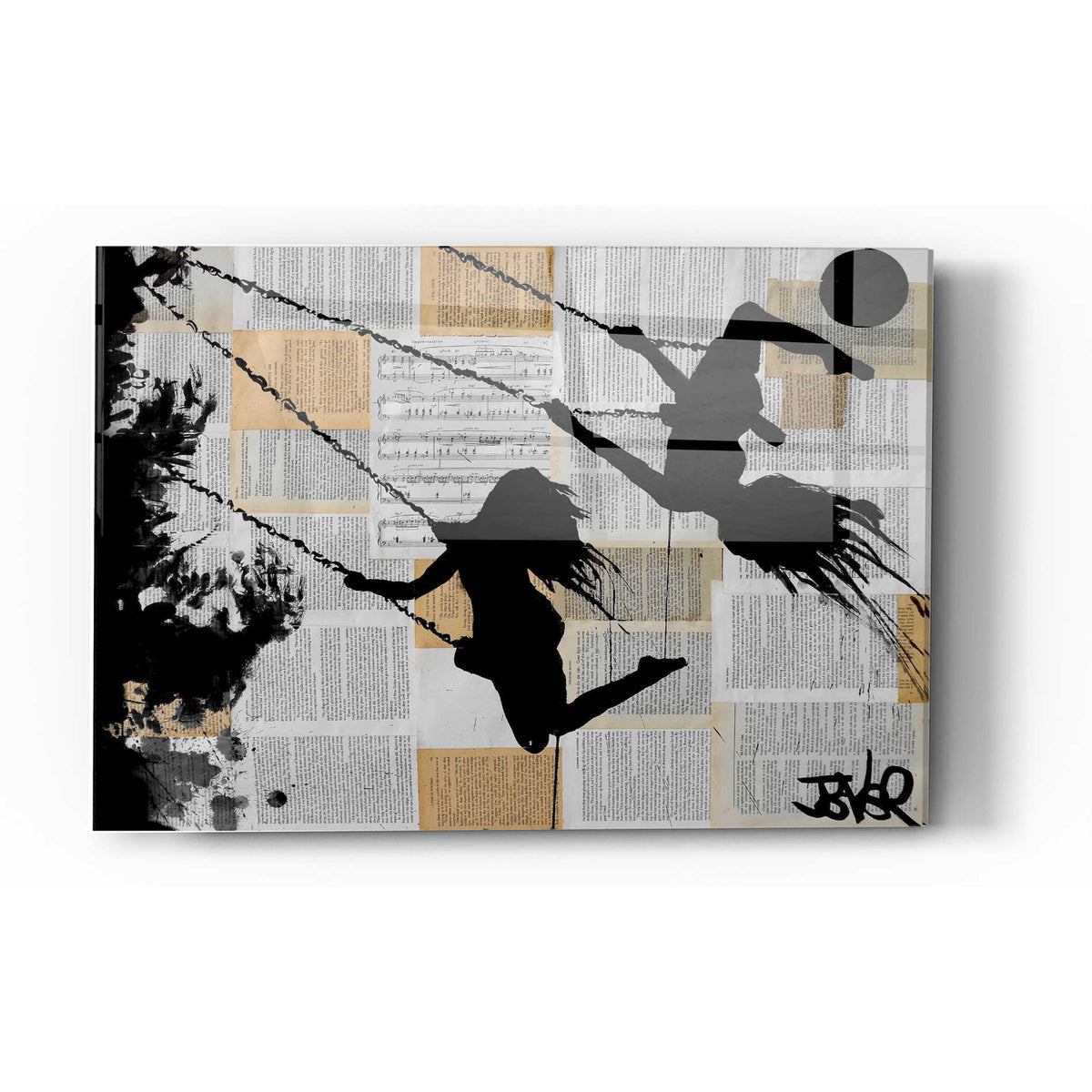 Epic Art 'Summer' by Loui Jover, Acrylic Glass Wall Art