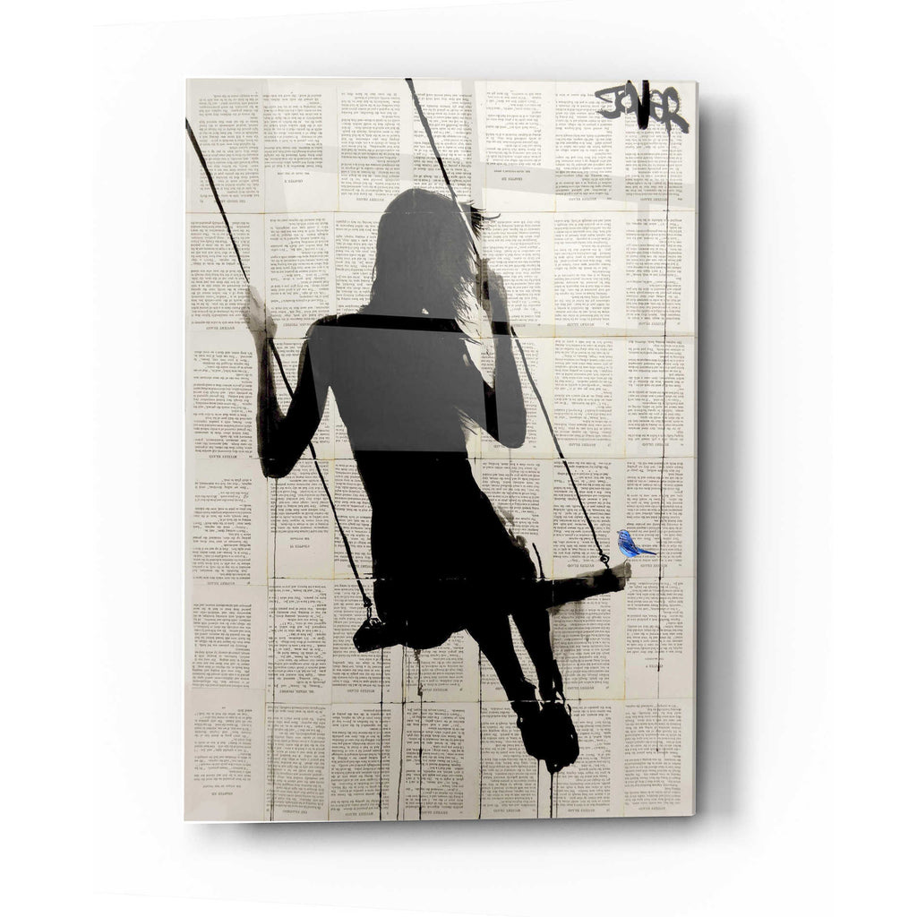 Epic Art 'The Freedom of Sometimes' by Loui Jover, Acrylic Glass Wall Art