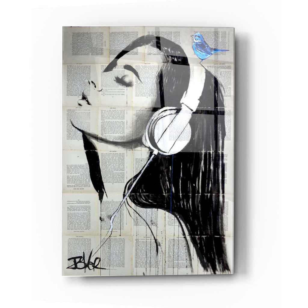 Epic Art 'Big Audio' by Loui Jover, Acrylic Glass Wall Art