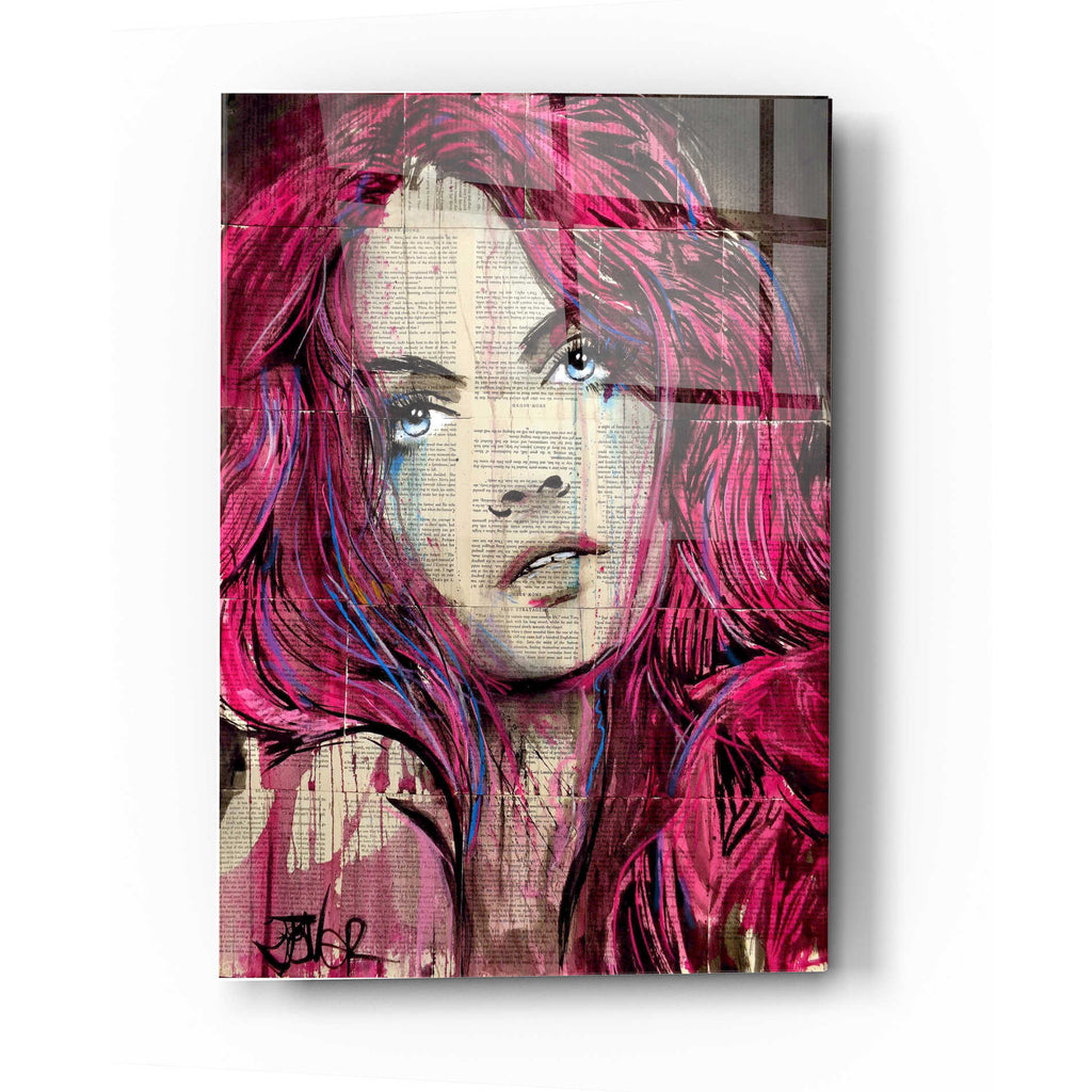 Epic Art 'Incinerate' by Loui Jover, Acrylic Glass Wall Art