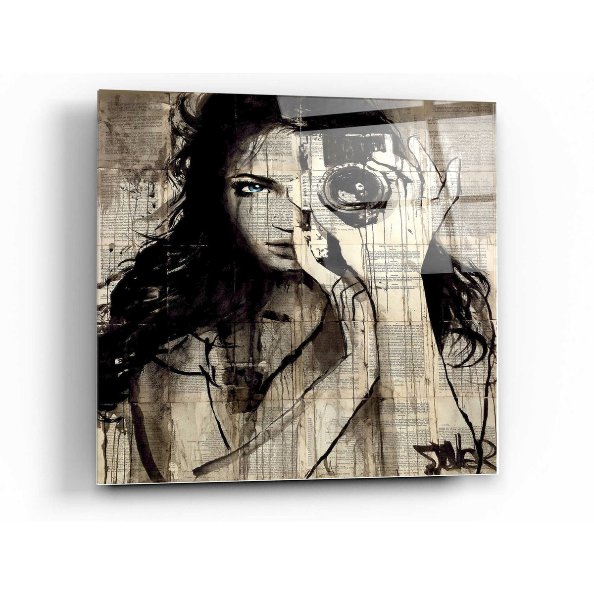 Epic Art 'Long Shot' by Loui Jover, Acrylic Glass Wall Art