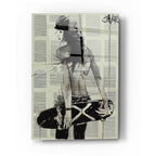 Epic Art 'Sk8Ter Gurl' by Loui Jover, Acrylic Glass Wall Art