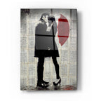 Epic Art 'Winters Kiss' by Loui Jover, Acrylic Glass Wall Art