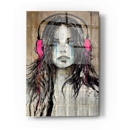 Epic Art 'Wiredforsound' by Loui Jover, Acrylic Glass Wall Art