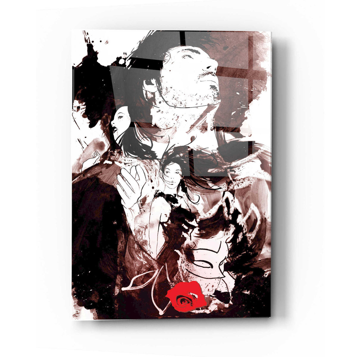 Epic Art 'Romance Revenge Revolution' by Jonathan Lam, Acrylic Glass Wall Art