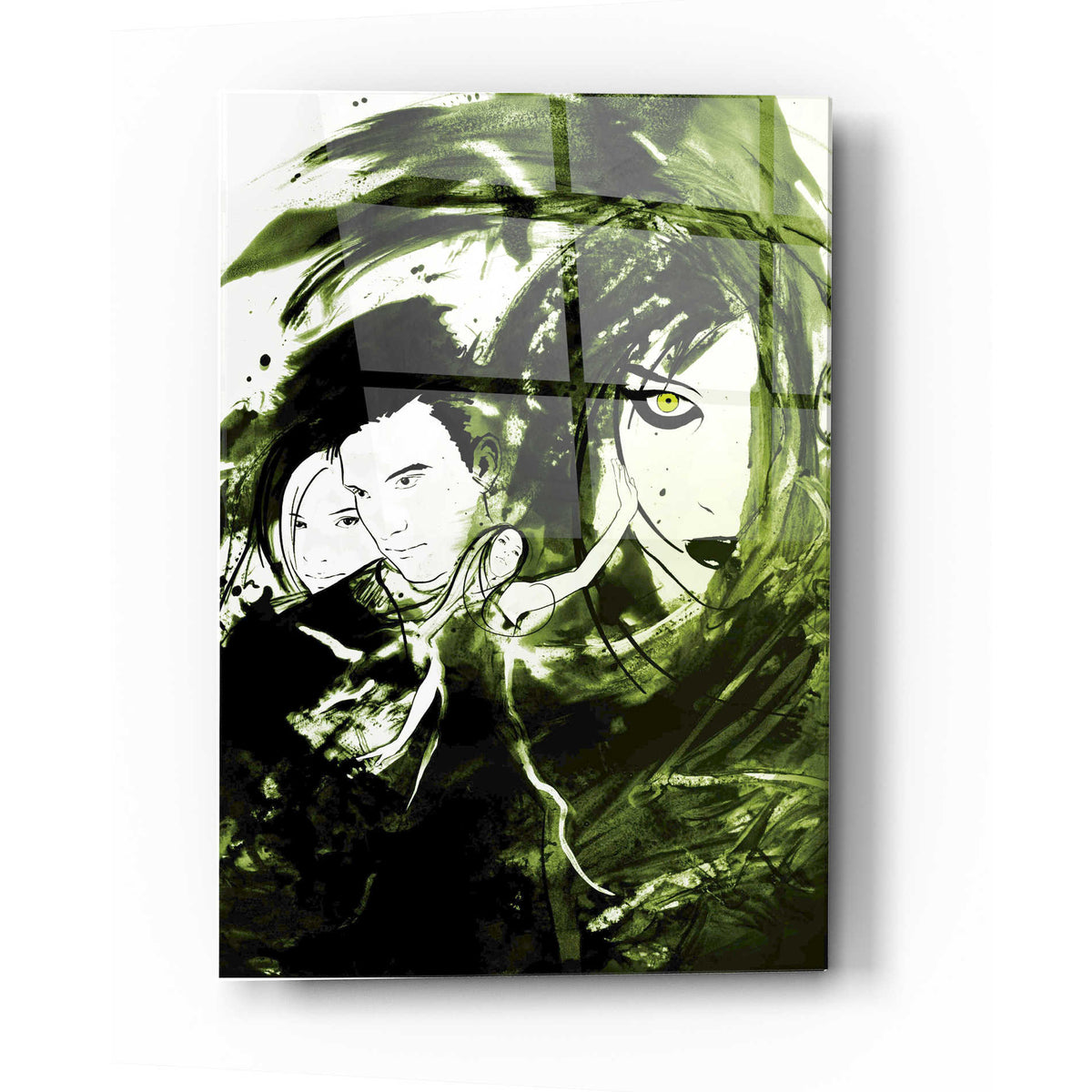 Epic Art 'Brutality Betrayal Beauty' by Jonathan Lam, Acrylic Glass Wall Art