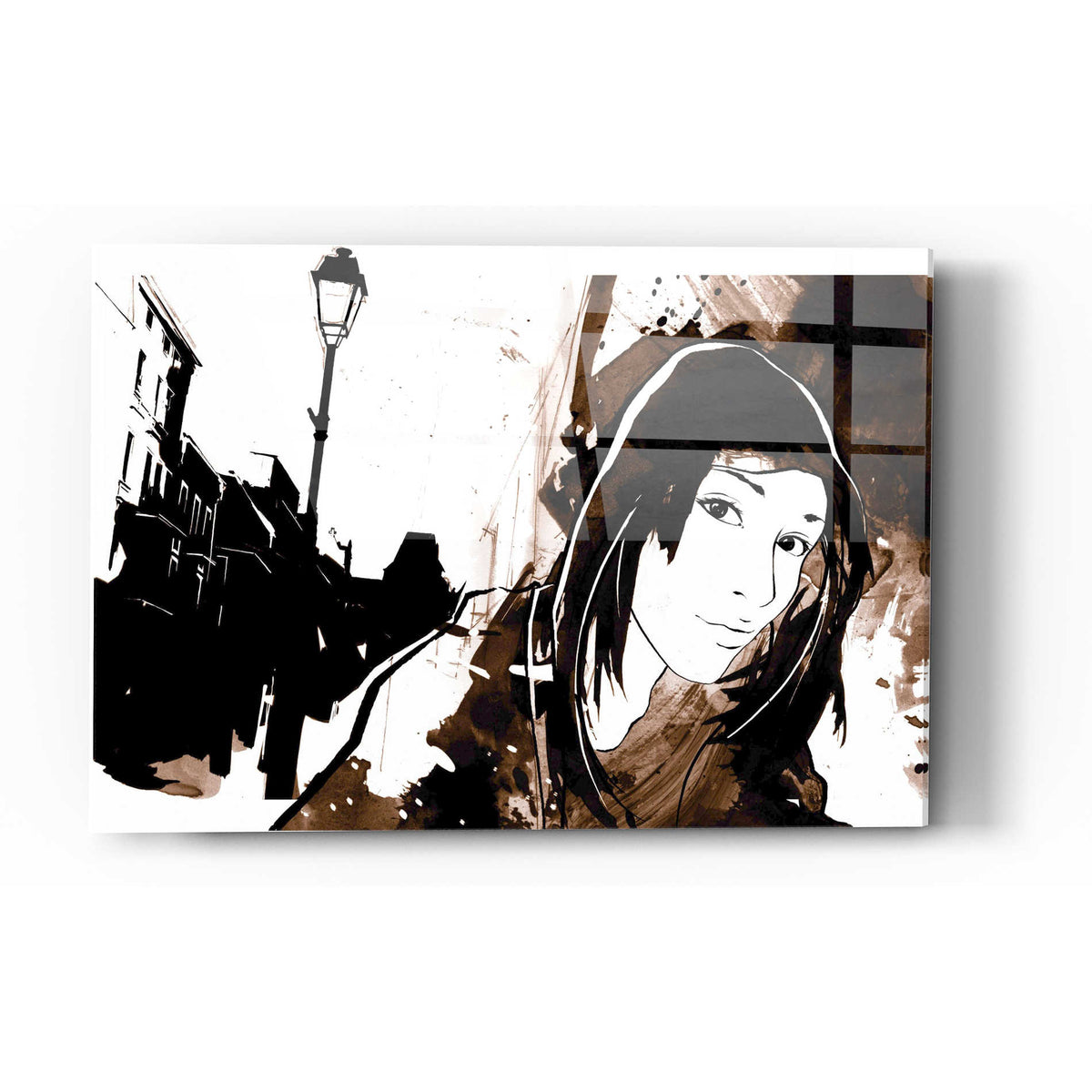 Epic Art 'Unmasked 3' by Jonathan Lam, Acrylic Glass Wall Art