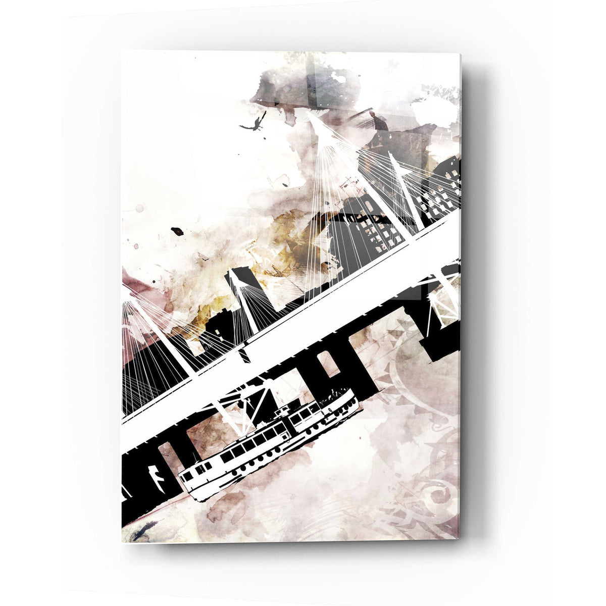 Epic Art 'Crossing 2' by Jonathan Lam, Acrylic Glass Wall Art