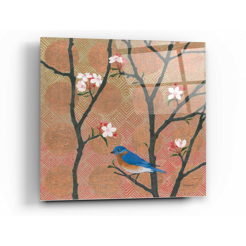 Epic Art 'Cherry Blossoms I' by Kathrine Lovell, Acrylic Glass Wall Art