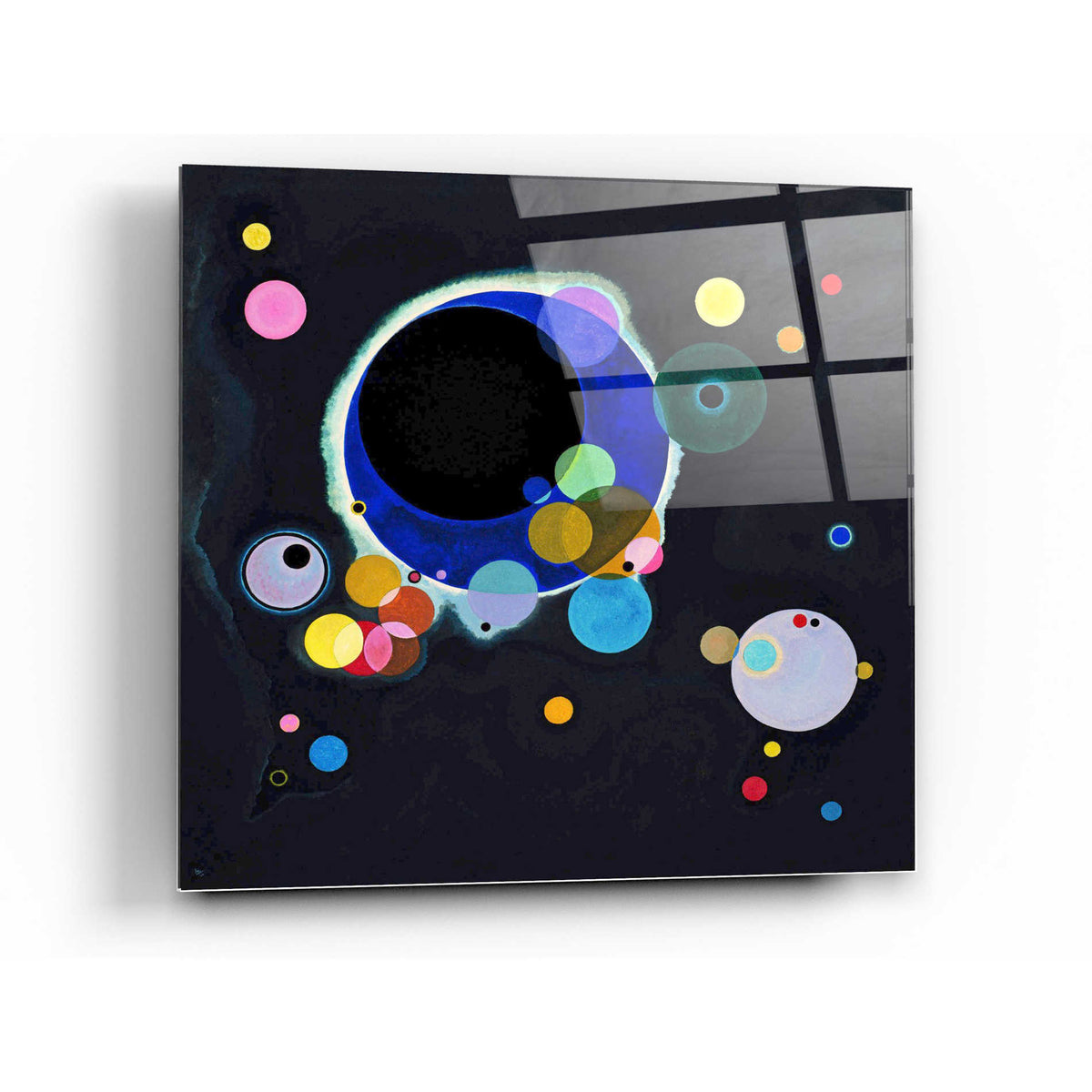 Epic Art 'Several Circles' by Wassily Kandinsky Acrylic Glass Wall Art