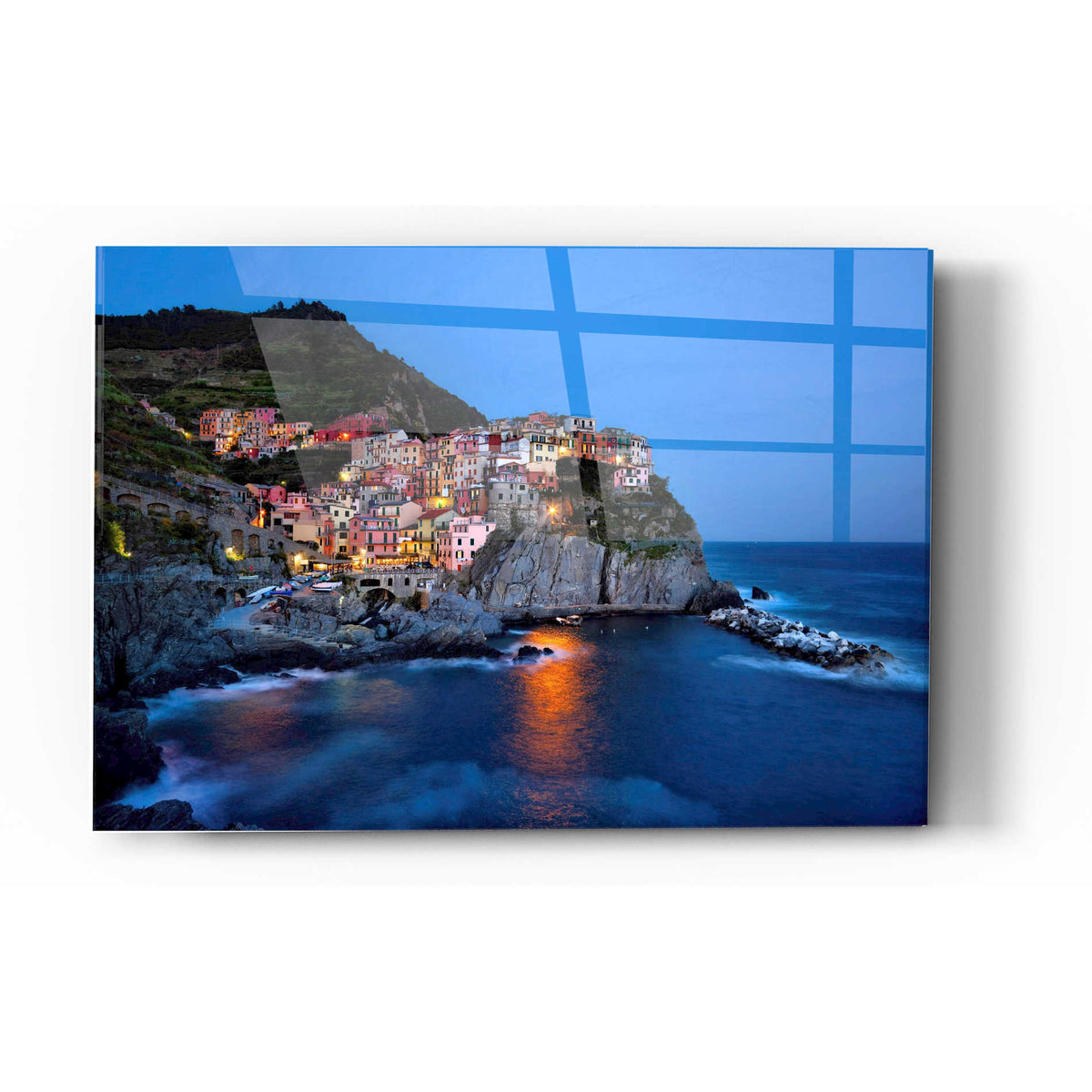 Epic Art 'Riviera,' Acrylic Glass Wall Art