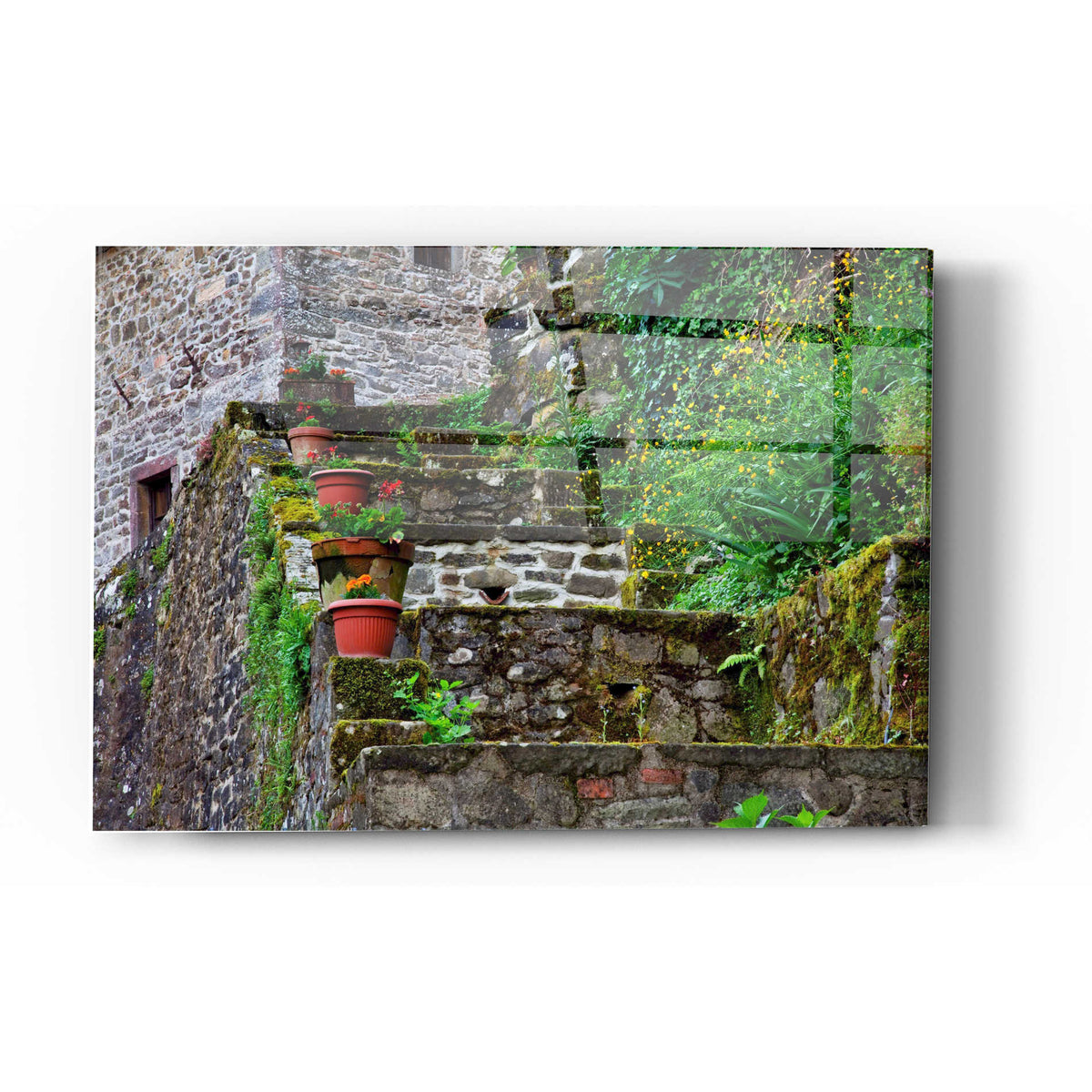 Epic Art 'Stone Steps,' Acrylic Glass Wall Art