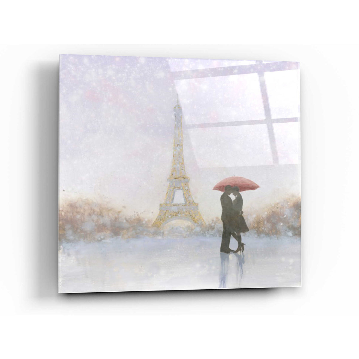 Epic Art 'Eiffel Romance' by Marco Fabiano, Acrylic Glass Wall Art