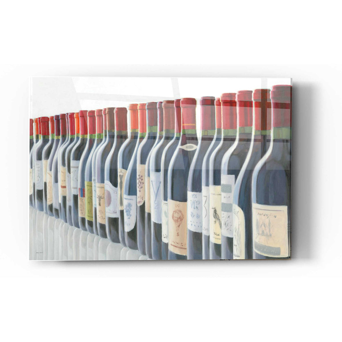 Epic Art 'Splendid Reds' by Marco Fabiano, Acrylic Glass Wall Art