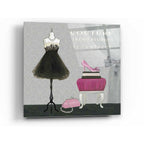 Epic Art 'Dress Fitting Boutique Sq III' by Marco Fabiano, Acrylic Glass Wall Art