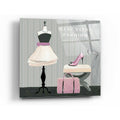 Epic Art 'Dress Fitting Boutique Sq I' by Marco Fabiano, Acrylic Glass Wall Art