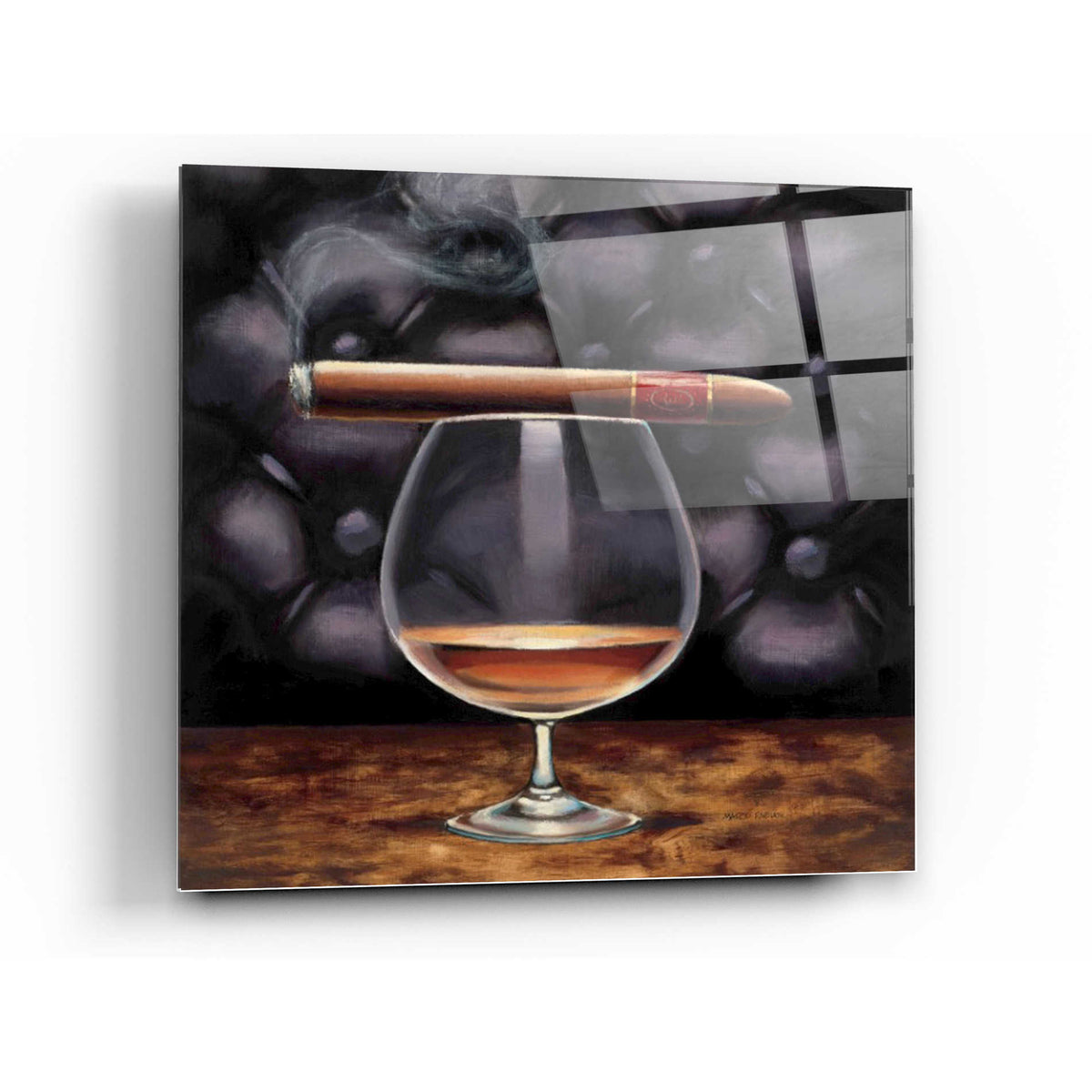 Epic Art 'Gentlemen Prefer I' by Marco Fabiano, Acrylic Glass Wall Art