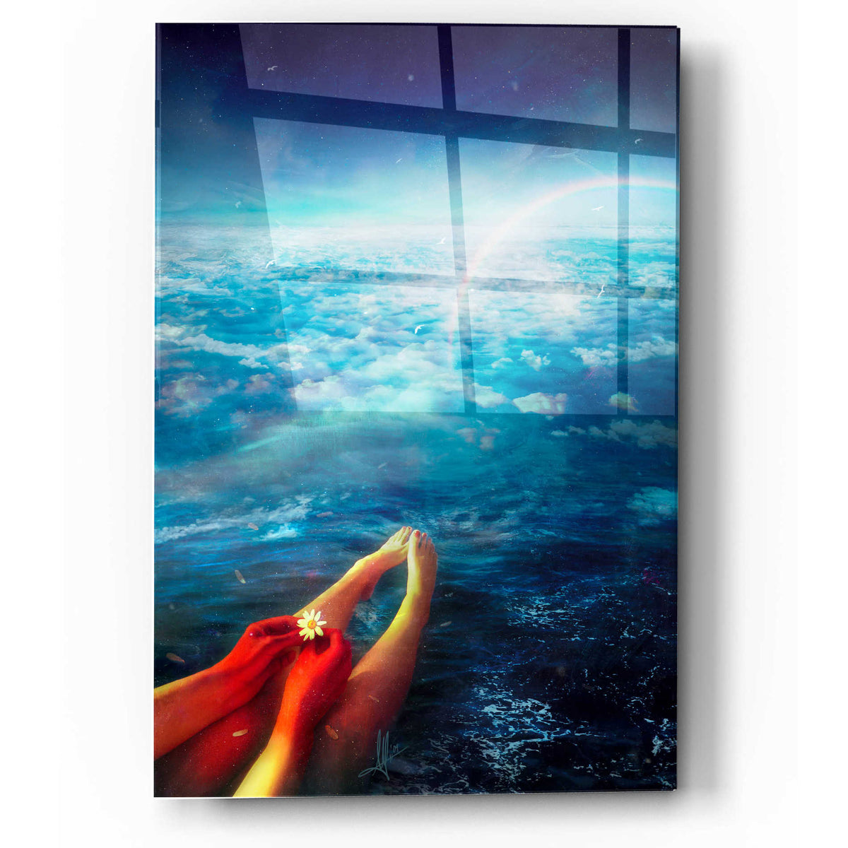 Epic Art 'Again' by Mario Sanchez Nevado, Acrylic Glass Wall Art