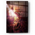 Epic Art 'Flowers' by Mario Sanchez Nevado, Acrylic Glass Wall Art