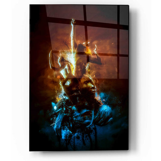 Epic Art 'Hell Are The Others' by Mario Sanchez Nevado, Acrylic Glass Wall Art