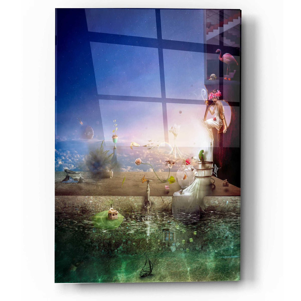 Epic Art 'Hidden Place' by Mario Sanchez Nevado, Acrylic Glass Wall Art