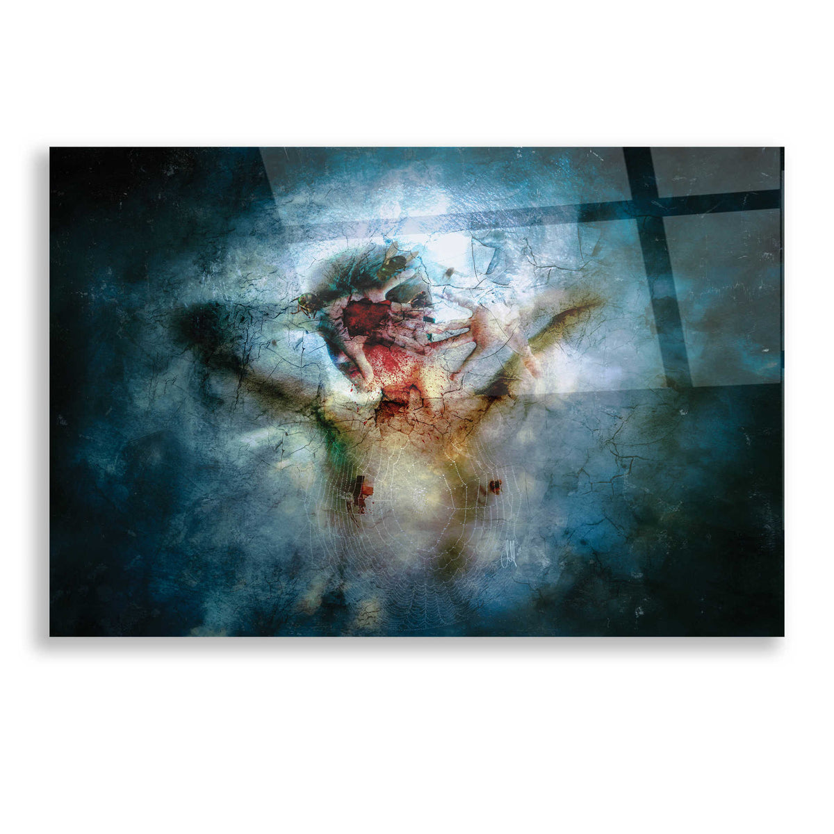 Epic Art 'I Break' by Mario Sanchez Nevado, Acrylic Glass Wall Art