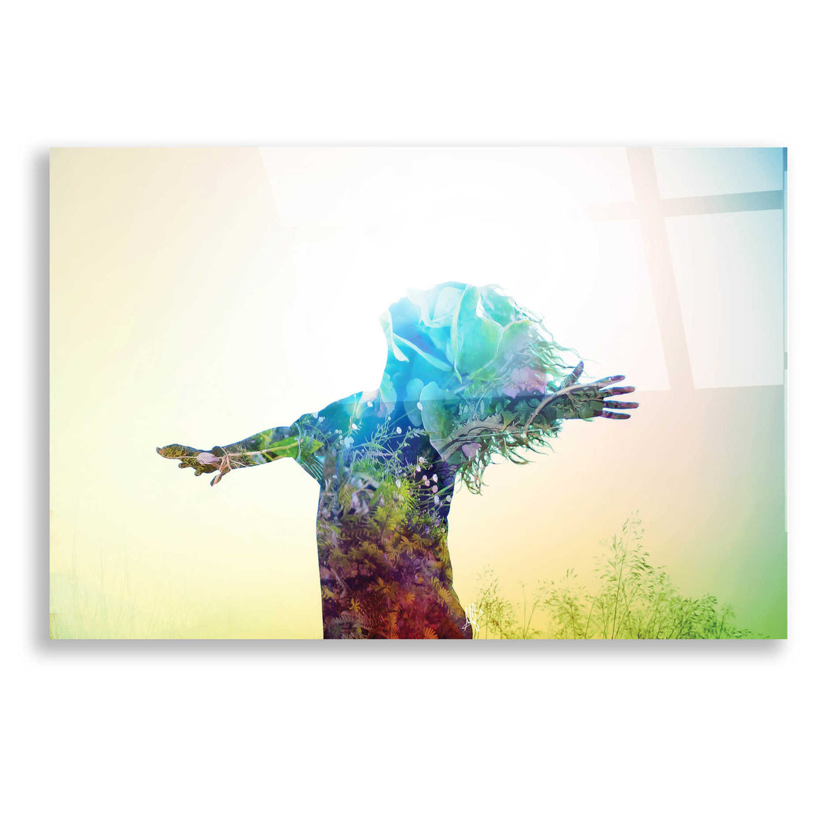 Epic Art 'Release' by Mario Sanchez Nevado, Acrylic Glass Wall Art