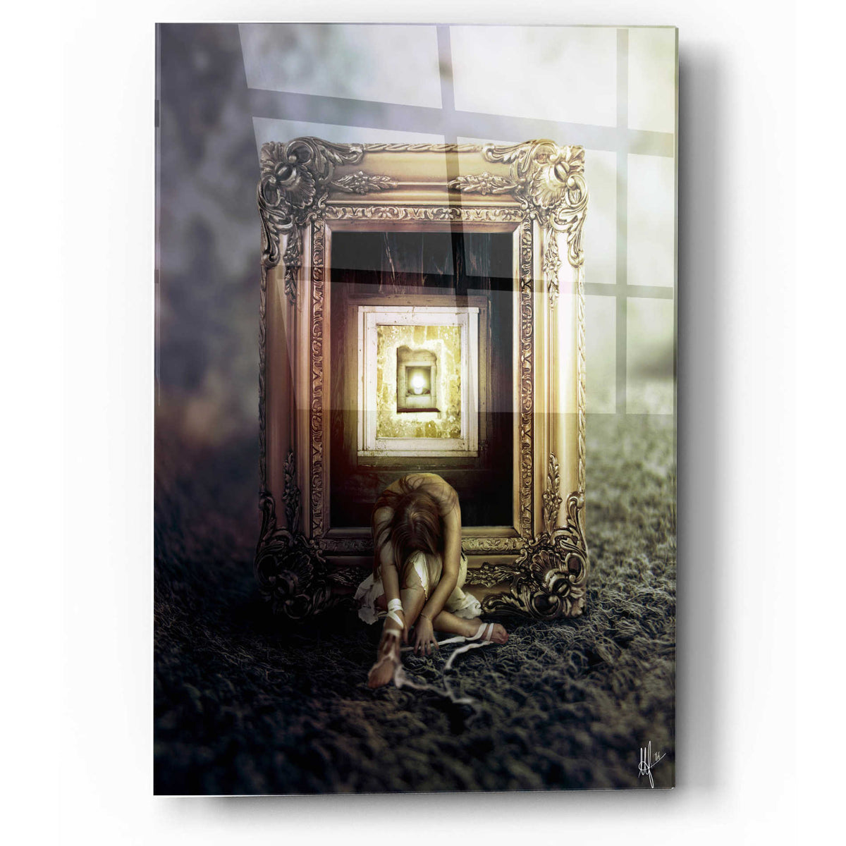 Epic Art 'Shrink' by Mario Sanchez Nevado, Acrylic Glass Wall Art