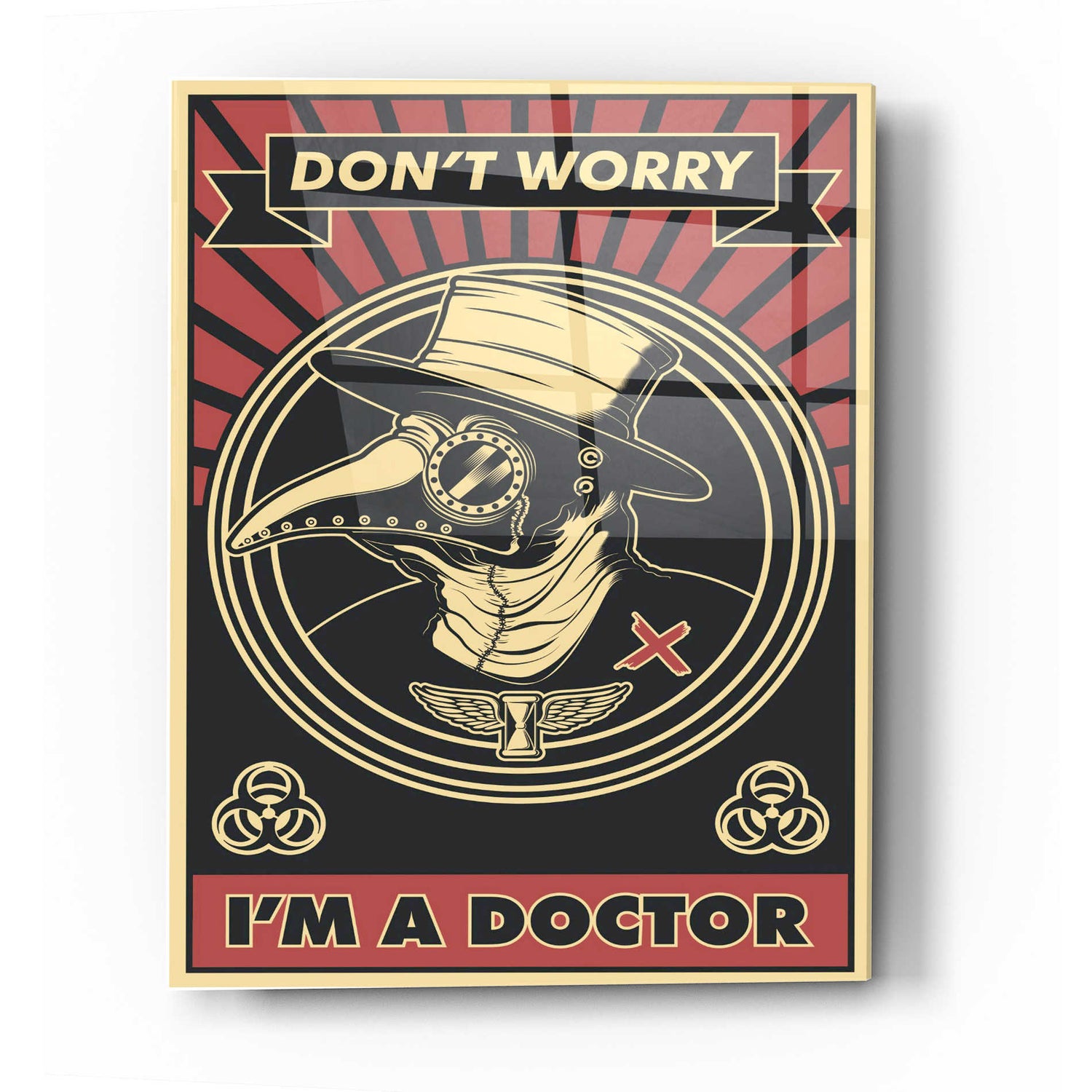 Epic Art 'Doctor' Acrylic Glass Wall Art