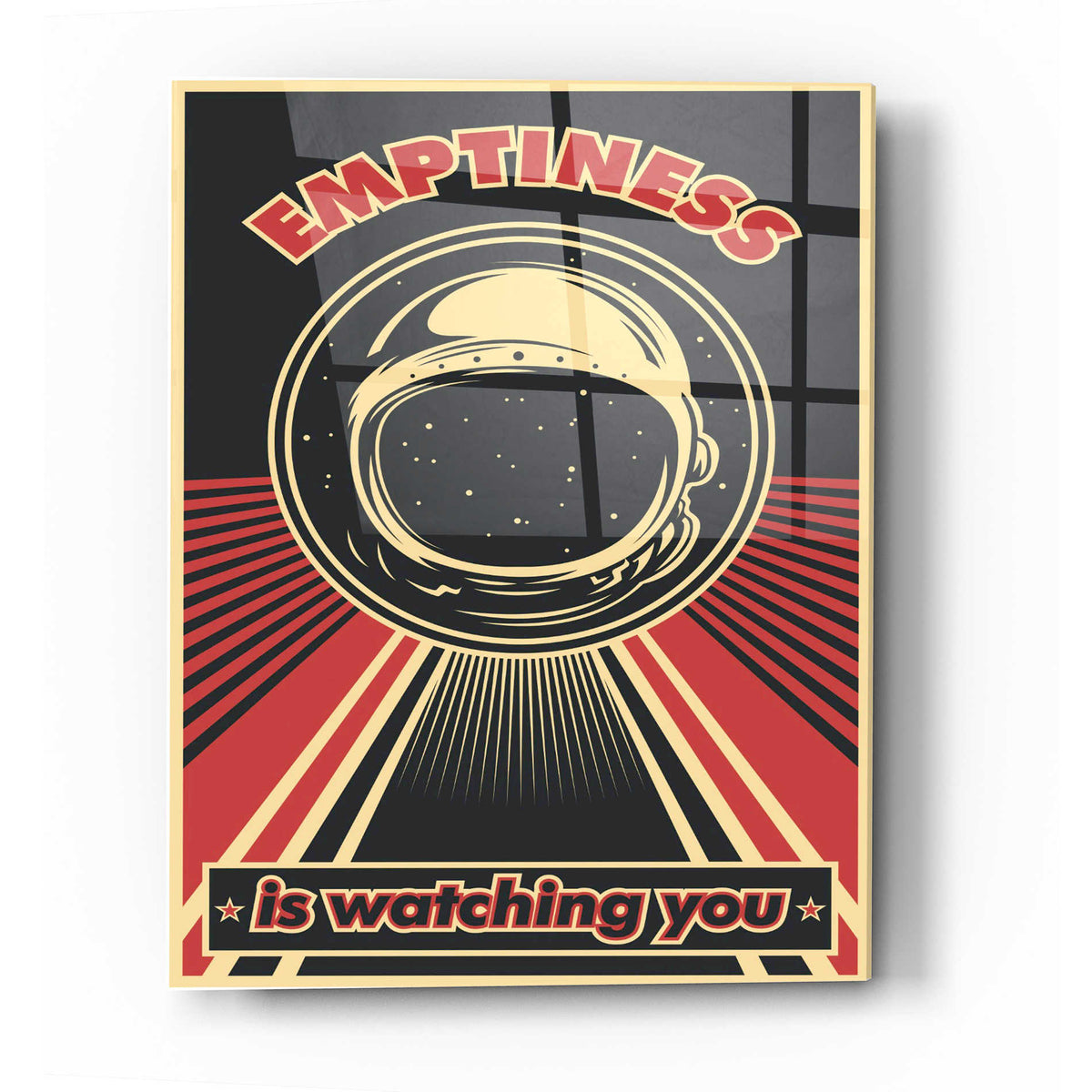 Epic Art 'Emptiness' Acrylic Glass Wall Art