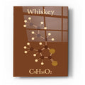 Epic Art 'Whiskey Molecule' Acrylic Glass Wall Art