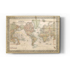 Epic Art 'Mitchell's World Map' by Mitchell Acrylic Glass Wall Art