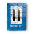 Epic Art 'Iconic NYC V' by Michael Mullan, Acrylic Glass Wall Art