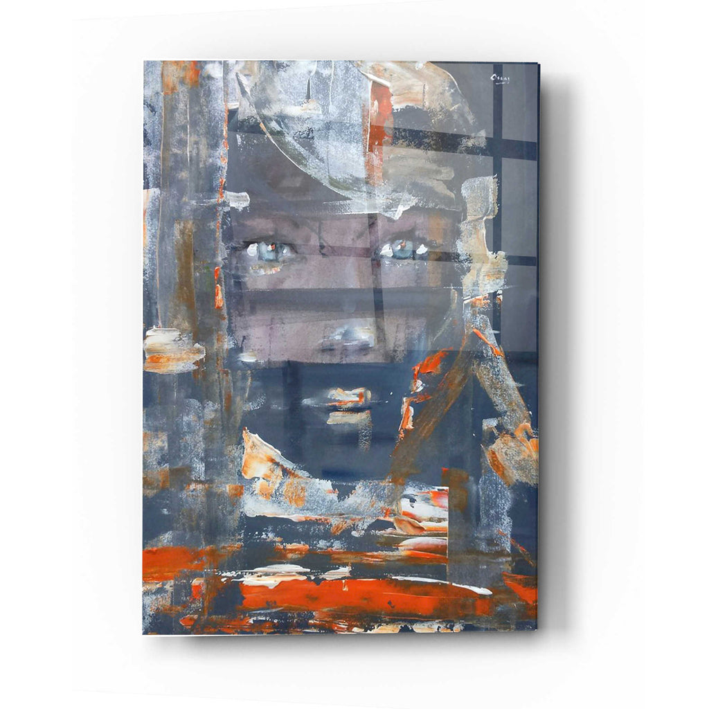 Epic Art 'Stranger' by Oscar Alvarez Pardo, Acrylic Glass Wall Art