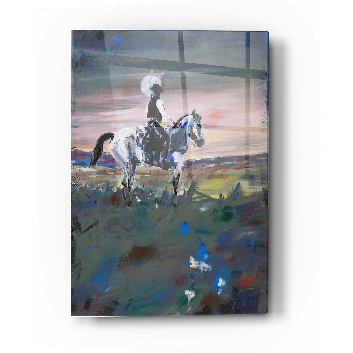 Epic Art 'Escape' by Oscar Alvarez Pardo, Acrylic Glass Wall Art