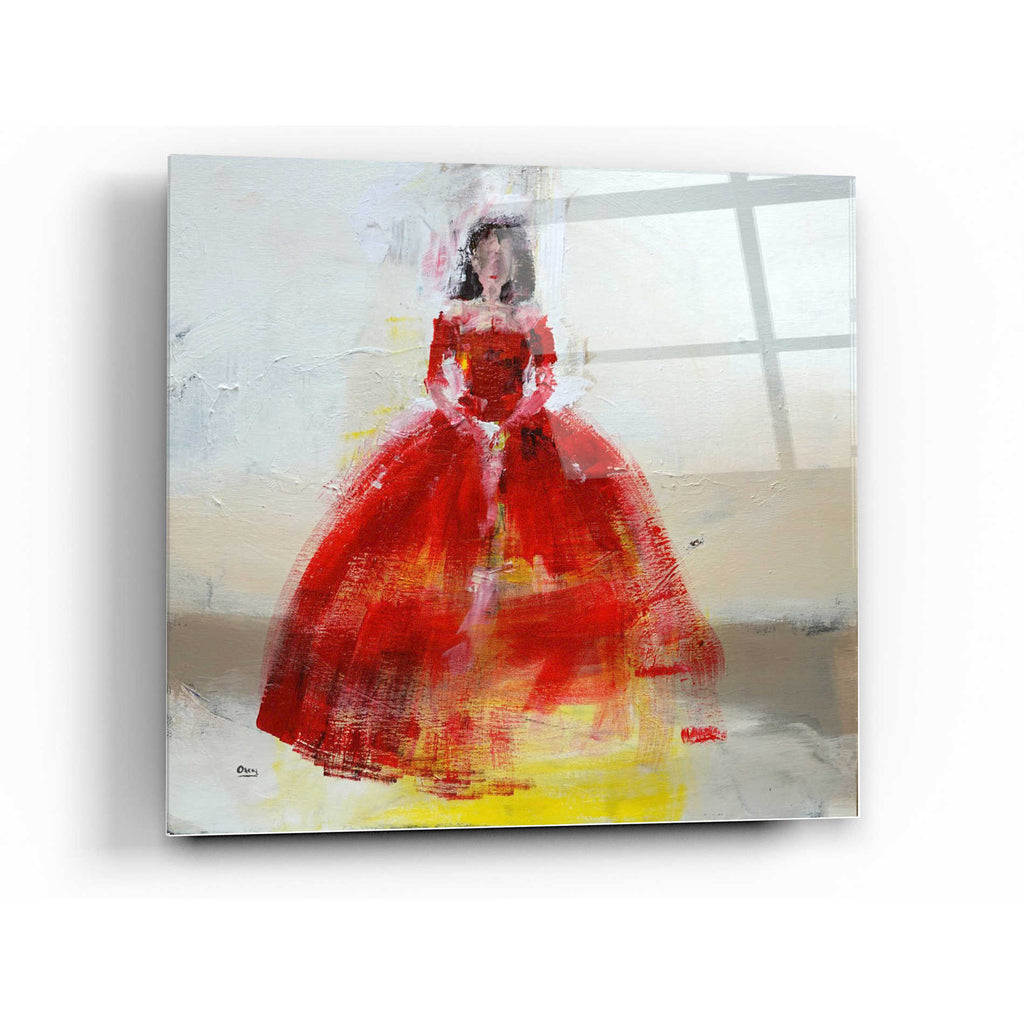 Epic Art 'Masquerade' by Oscar Alvarez Pardo, Acrylic Glass Wall Art