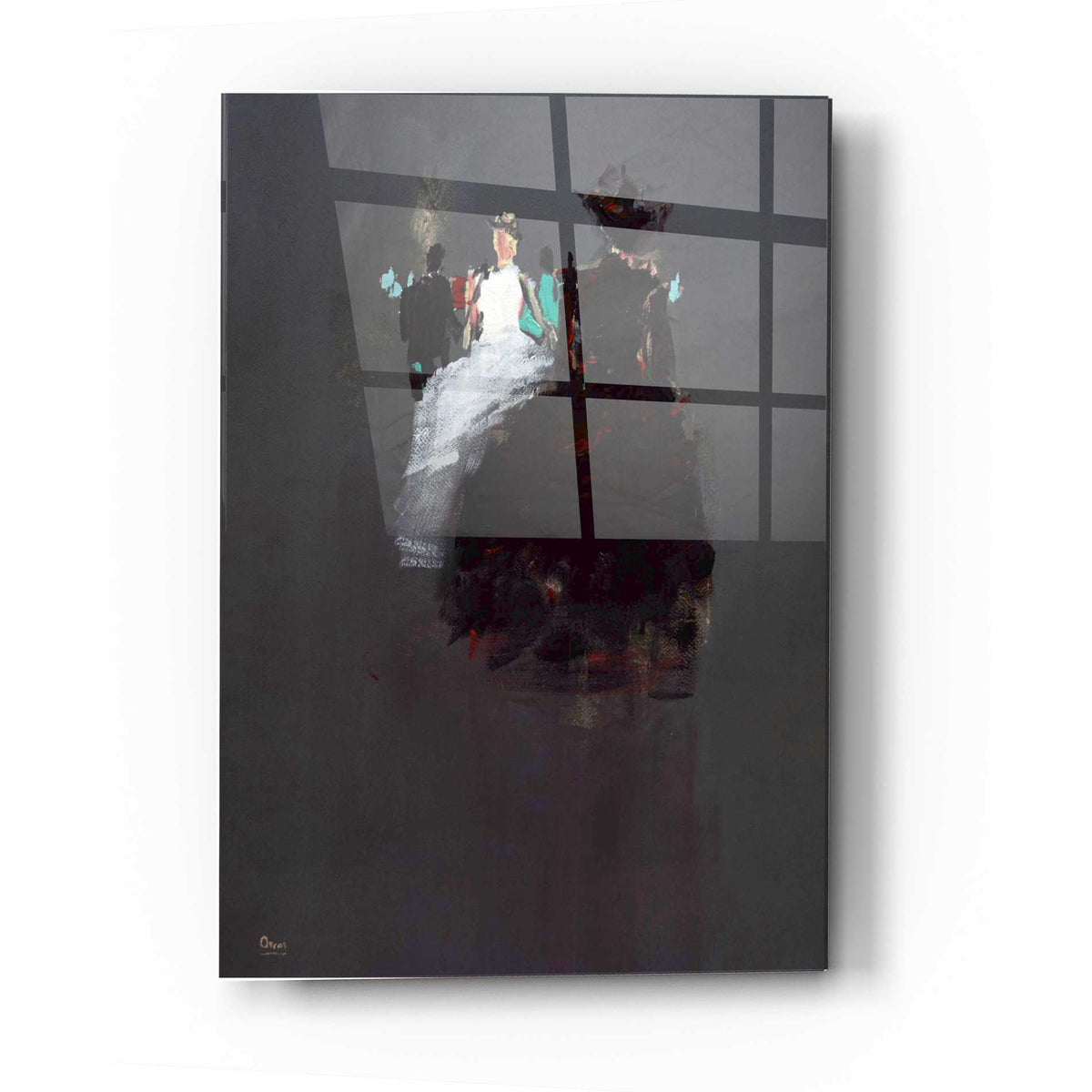 Epic Art 'Gathering' by Oscar Alvarez Pardo, Acrylic Glass Wall Art
