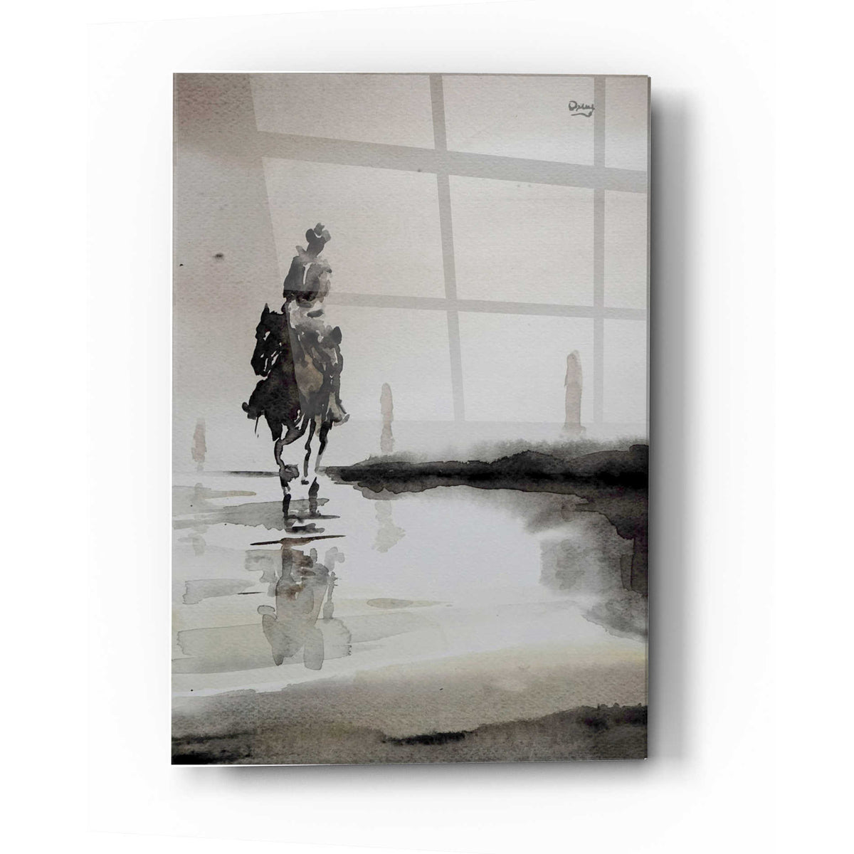 Epic Art 'Daze' by Oscar Alvarez Pardo, Acrylic Glass Wall Art