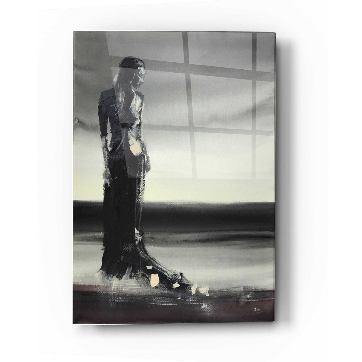 Epic Art 'Monochromatic' by Oscar Alvarez Pardo, Acrylic Glass Wall Art