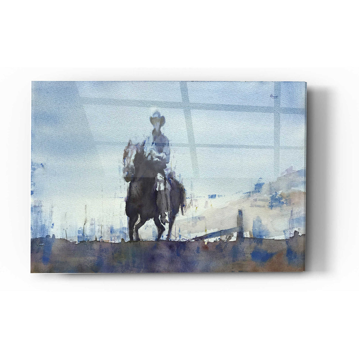 Epic Art 'Trail' by Oscar Alvarez Pardo, Acrylic Glass Wall Art