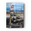Epic Art 'By The Sea' by Oscar Alvarez Pardo, Acrylic Glass Wall Art