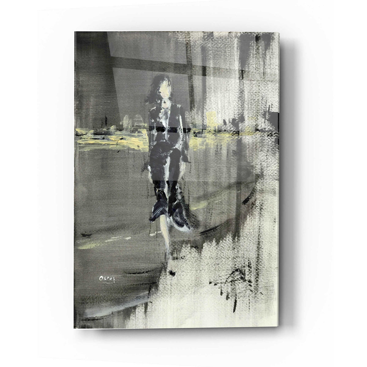 Epic Art 'Unexpessed' by Oscar Alvarez Pardo, Acrylic Glass Wall Art