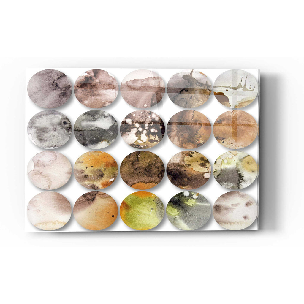 Epic Art 'Watercolor Colorful Circles 3' by Irena Orlov, Acrylic Glass Wall Art