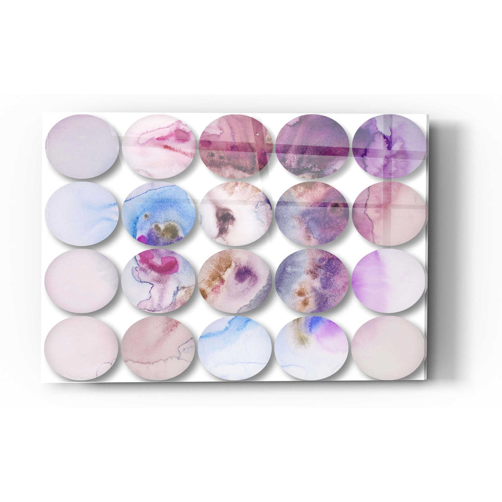 Epic Art 'Watercolor Colorful Circles 6' by Irena Orlov, Acrylic Glass Wall Art